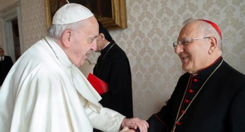 البطريرك ساكو يتسلم رسالة شكر من البابا فرنسيس