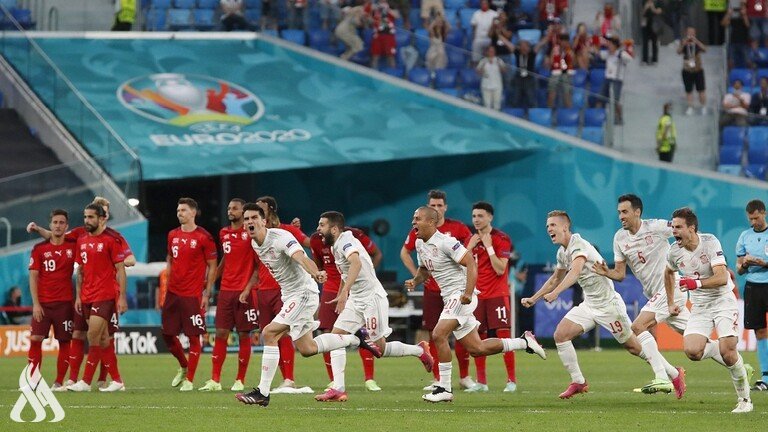 إسبانيا تتغلب على سويسرا وتتأهل إلى نصف نهائي أمم أوروبا