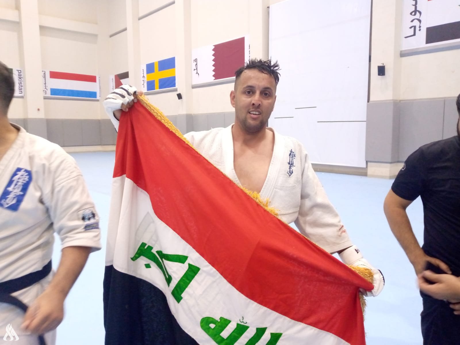 العراق يحرز الميدالية الذهبية بمنافسات بطولة الأمم الدولية بالكيكو شيندو