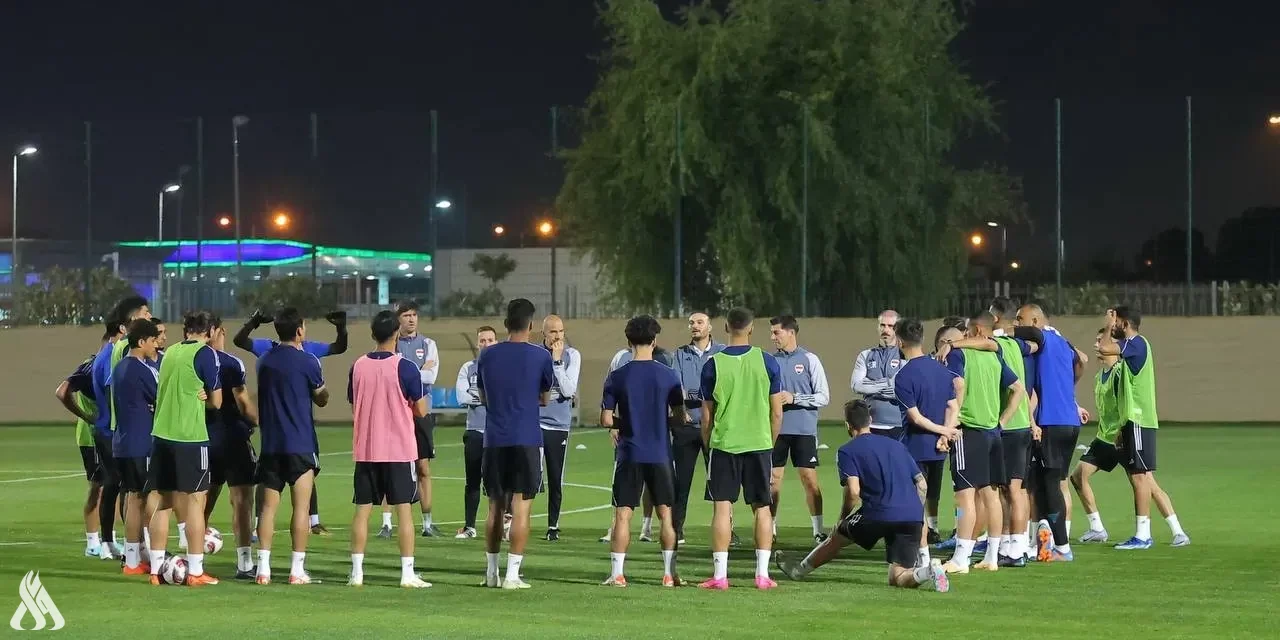 المنتخب الوطني يخوض أول تدريباته في الدوحة