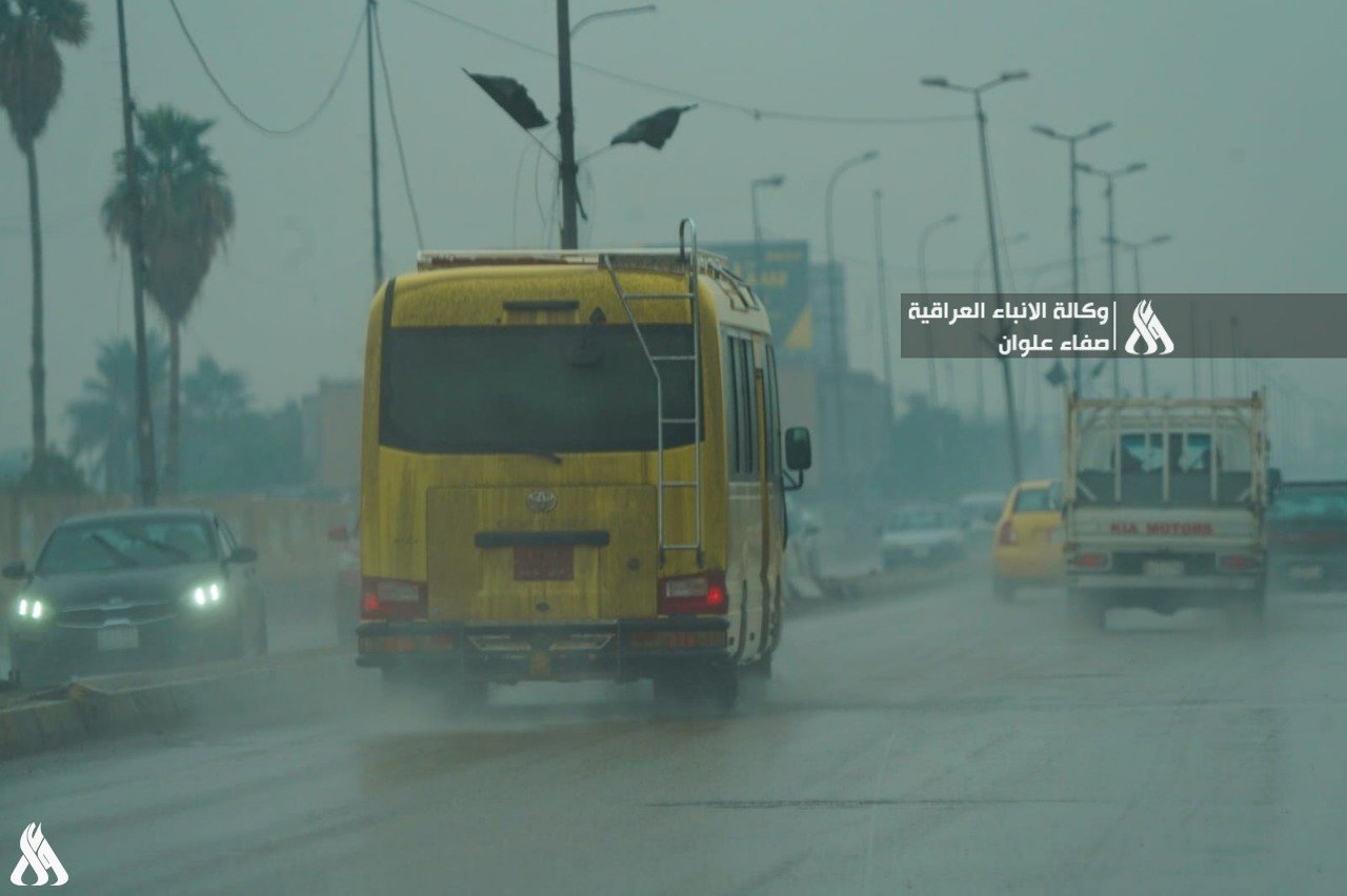 طقس العراق.. أمطار متوسطة الشدة وارتفاع في درجات الحرارة