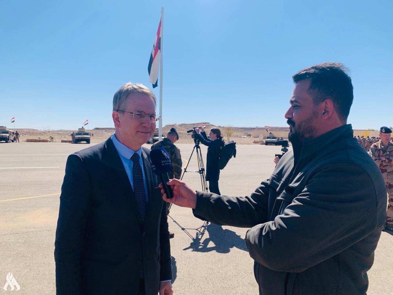 السفير الفرنسي: عازمون على المضي قدماً بتطوير التعاون العسكري والأمني مع العراق