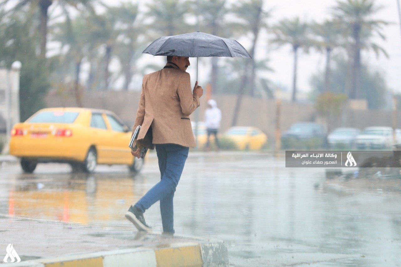 أمطار وعواصف رعدية.. طقس العراق للأيام الأربعة المقبلة