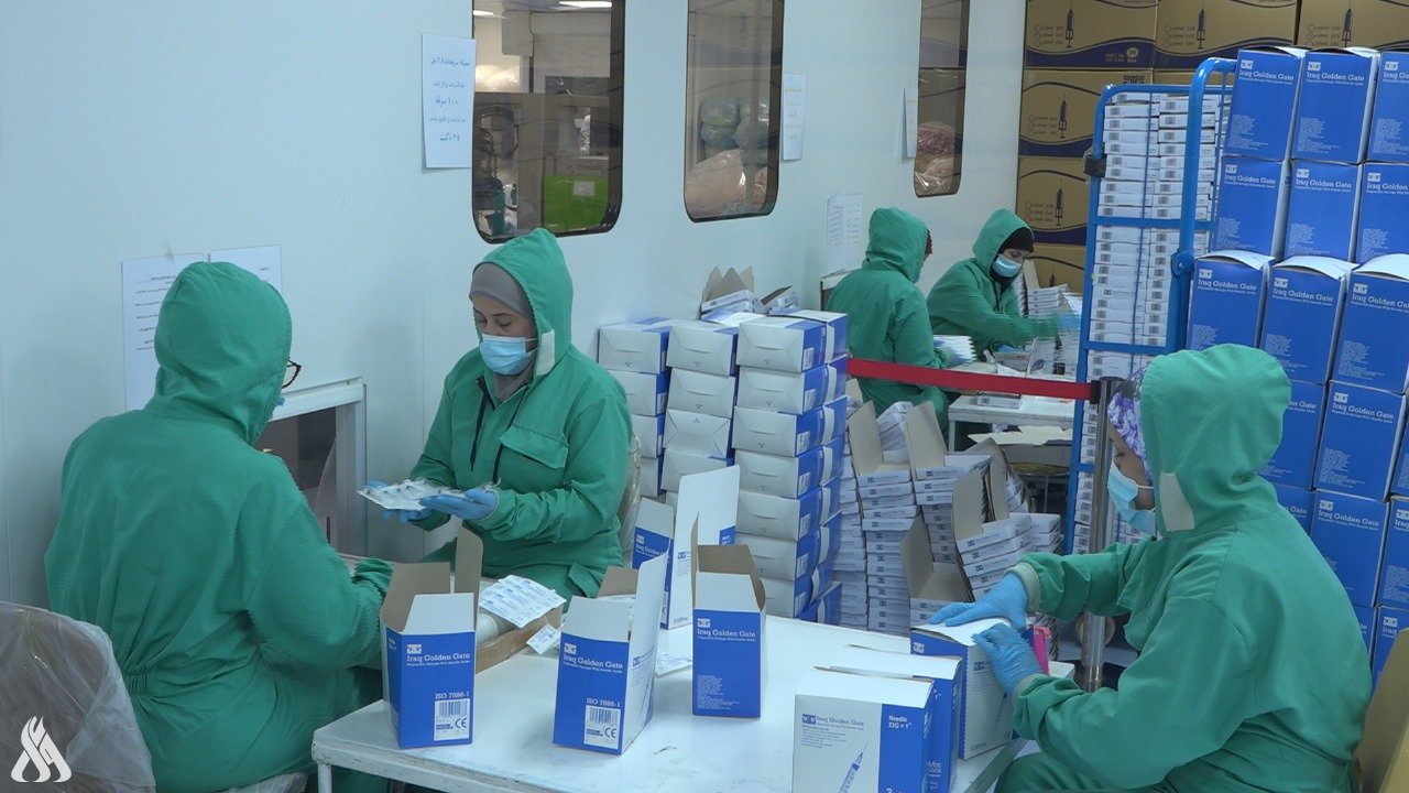 مصنع تابع للعتبة الحسينية المقدسة يعلن إنتاج 4 انواع من الحقن الطبية