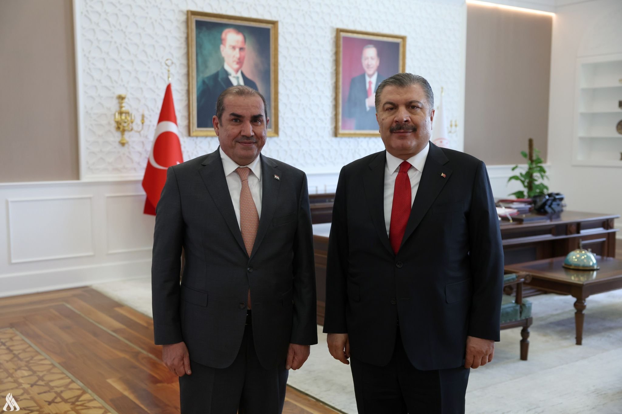 العراق وتركيا يبحثان إبرام مُذكرات تفاهم في المجال الصحي