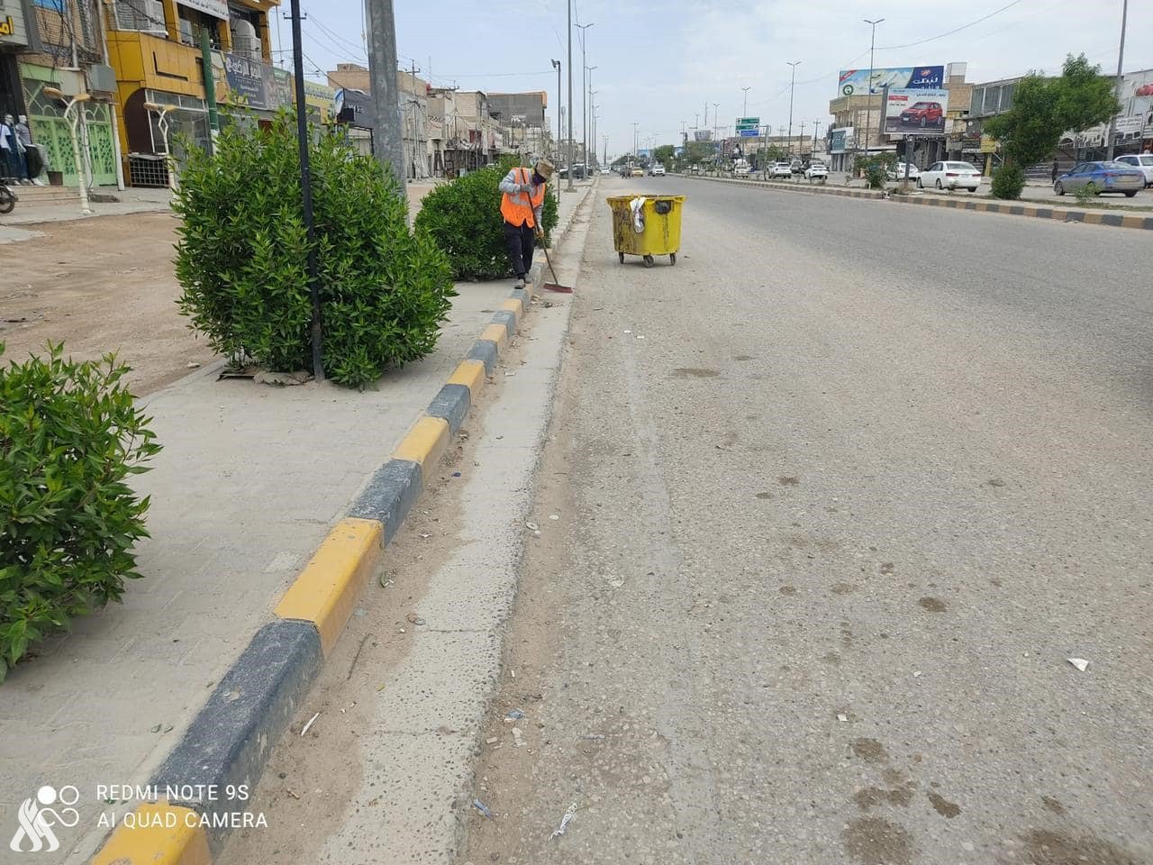 بلدية النجف الأشرف: خطة مستقبلية لشراء آليات ثقيلة وإشراك القطاع الخاص بأعمال التنظيف